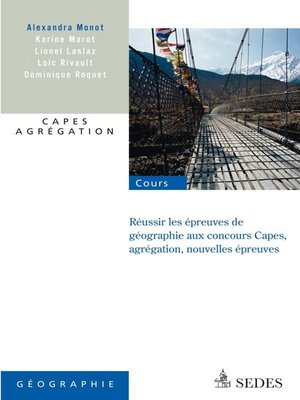 cover image of Réussir les nouvelles épreuves de géographie aux concours